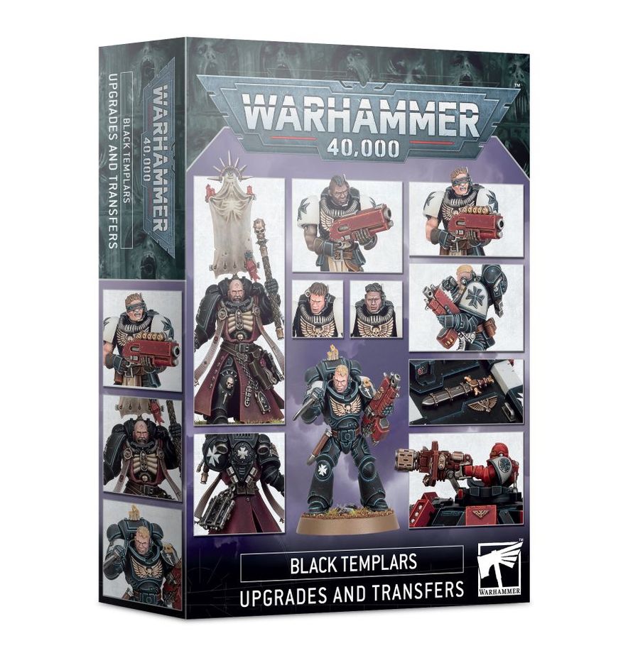 Gw Warhammer 40k Black Templars Upgrades And Transfers