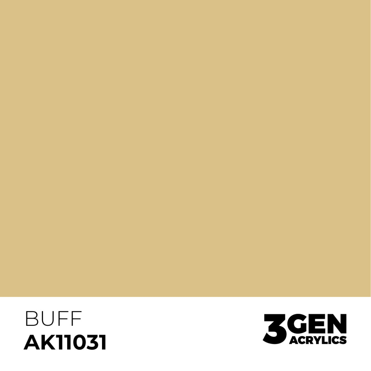 Ak Pintura Acrílica Gama Genérica AK11031 Buff 18ml