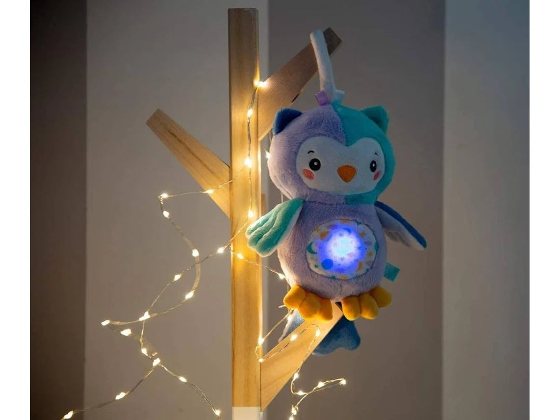 Baby Clementoni Buho Buenas Noches Peluche Con Luz