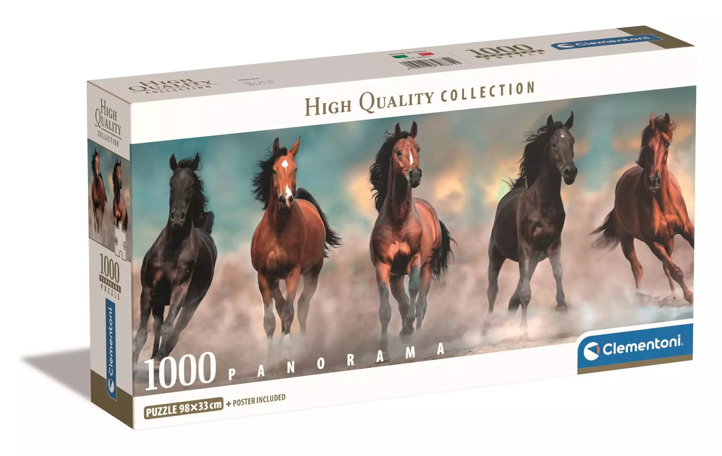 Clementoni Rompecabezas Caballos Panoramicos 1000 Pza