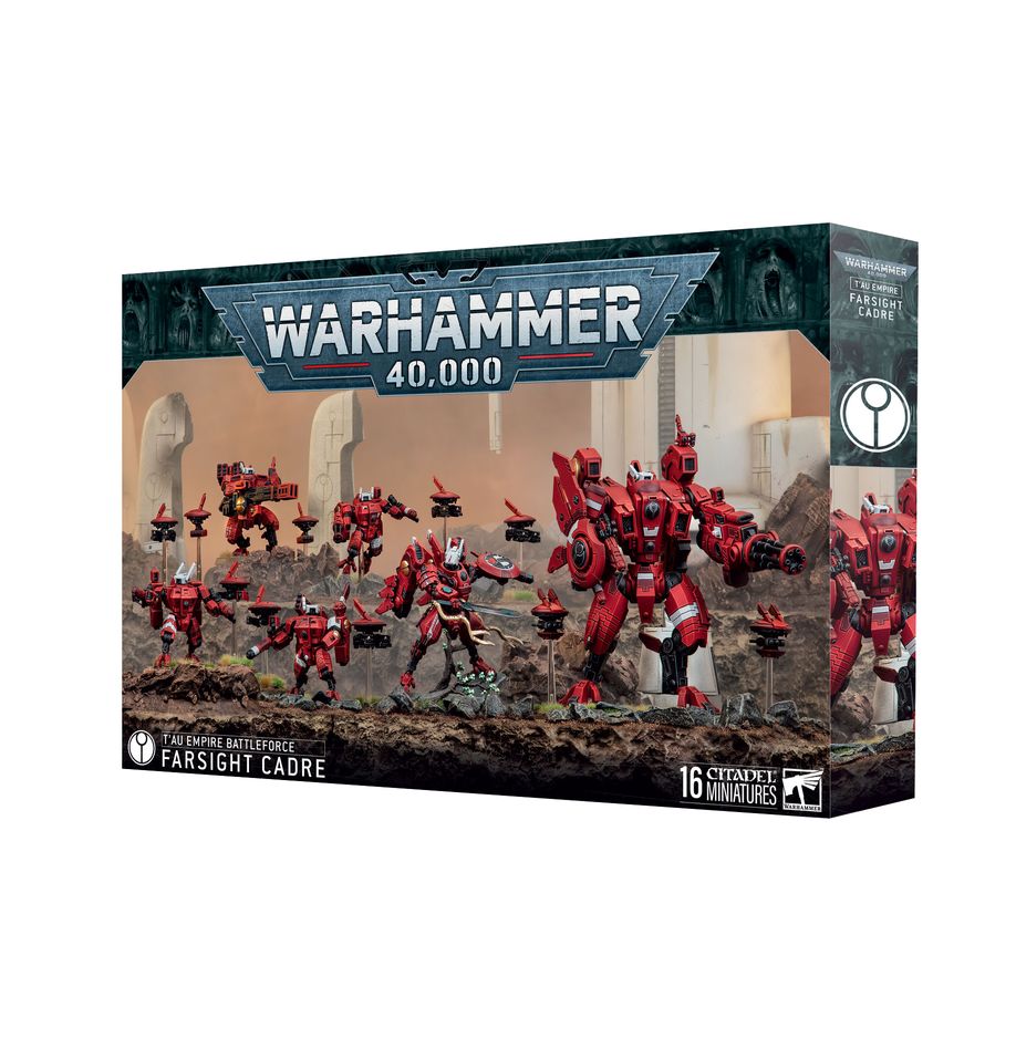 Games Workshop Warhammer40k Tau Empire Battleforce Farsight Cadre