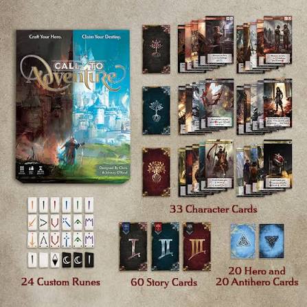 Call To Adventure juego de mesa