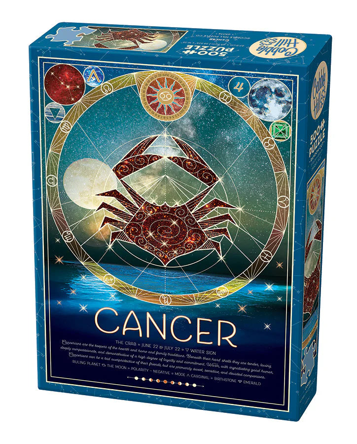 Cobble Hill Rompecabezas Zodiaco Cancer 500 Pza