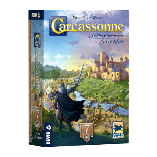 Devir Carcassonne Expansion Asedios Y Fortalezas - Español