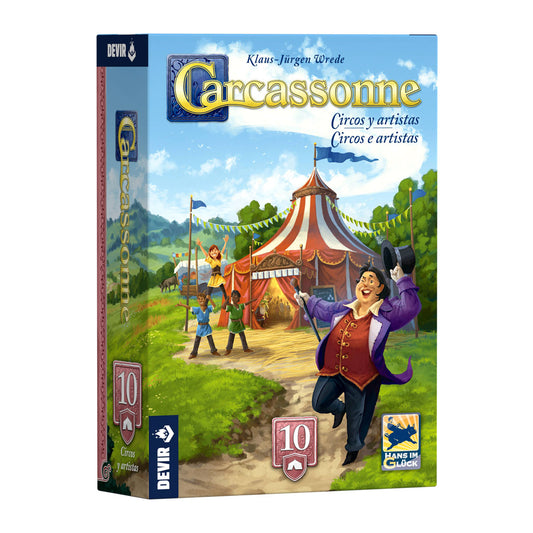 Devir Carcassonne Expansion Circos Y Artistas - Español
