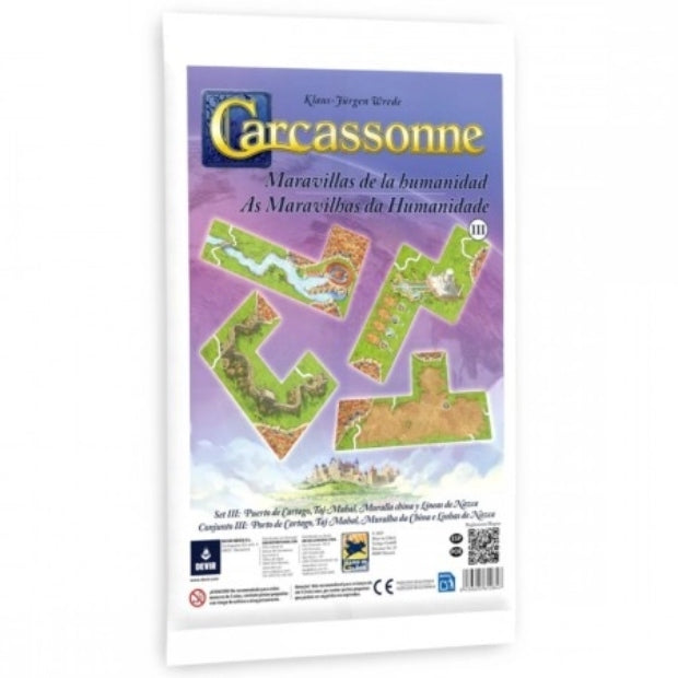 Devir Carcassonne Maravillas De La Humanidad Vol.3 Expansion