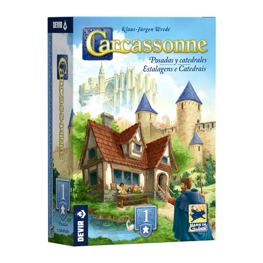 Devir Carcassonne Expansion Posadas Y Catedrales  - Español