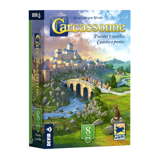 Devir Carcassonne Expansion Puentes Y Castillos - Español