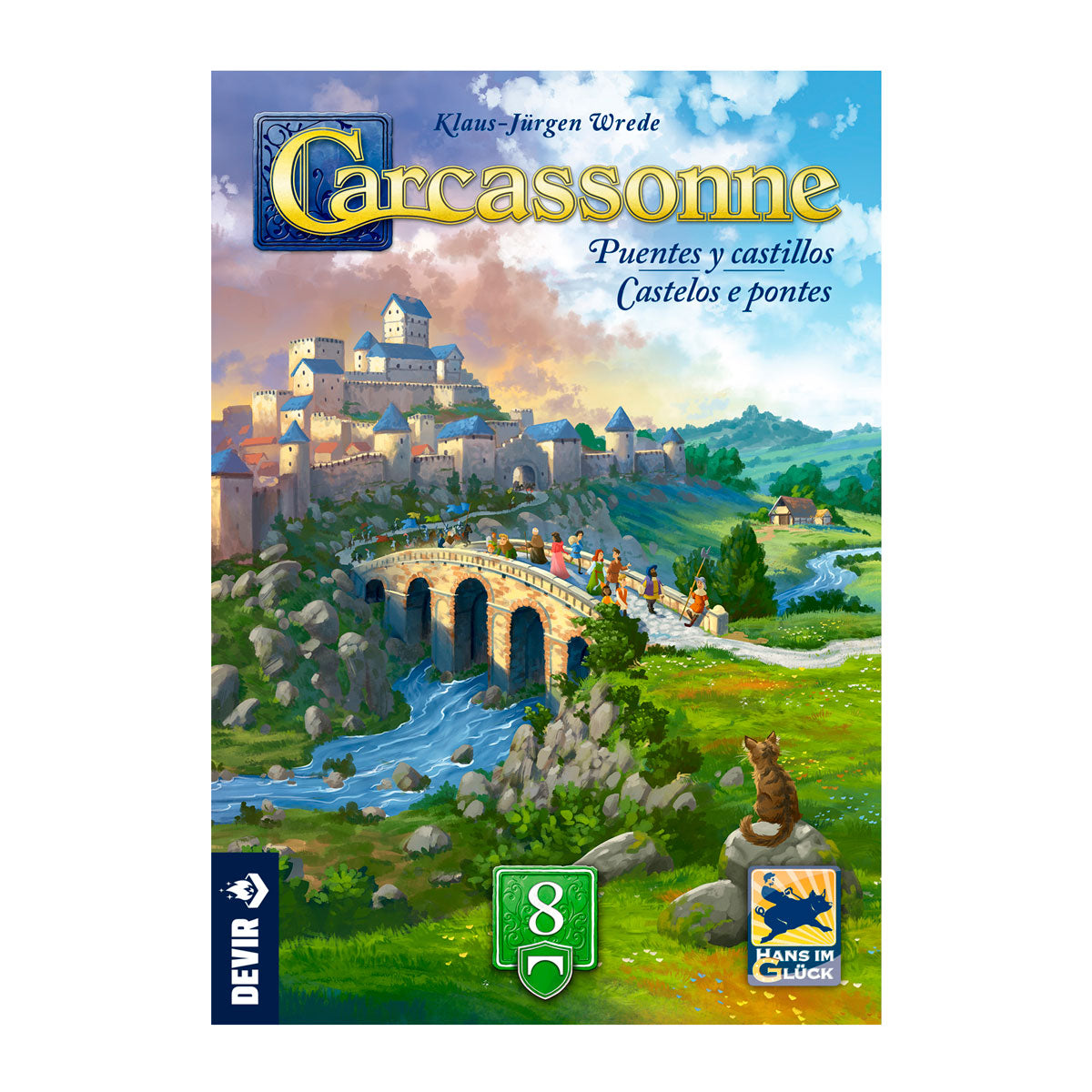 Devir Carcassonne Expansion Puentes Y Castillos - Español