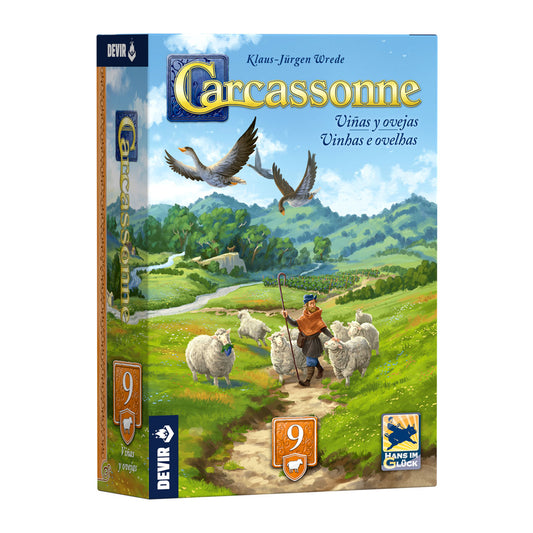 Devir Carcassonne Expansion Viñas Y Ovejas - Español
