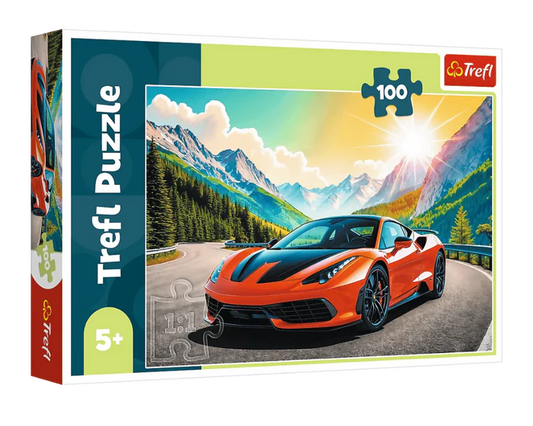 Trefl Rompecabezas Carrera Contra Reloj 100 Pza