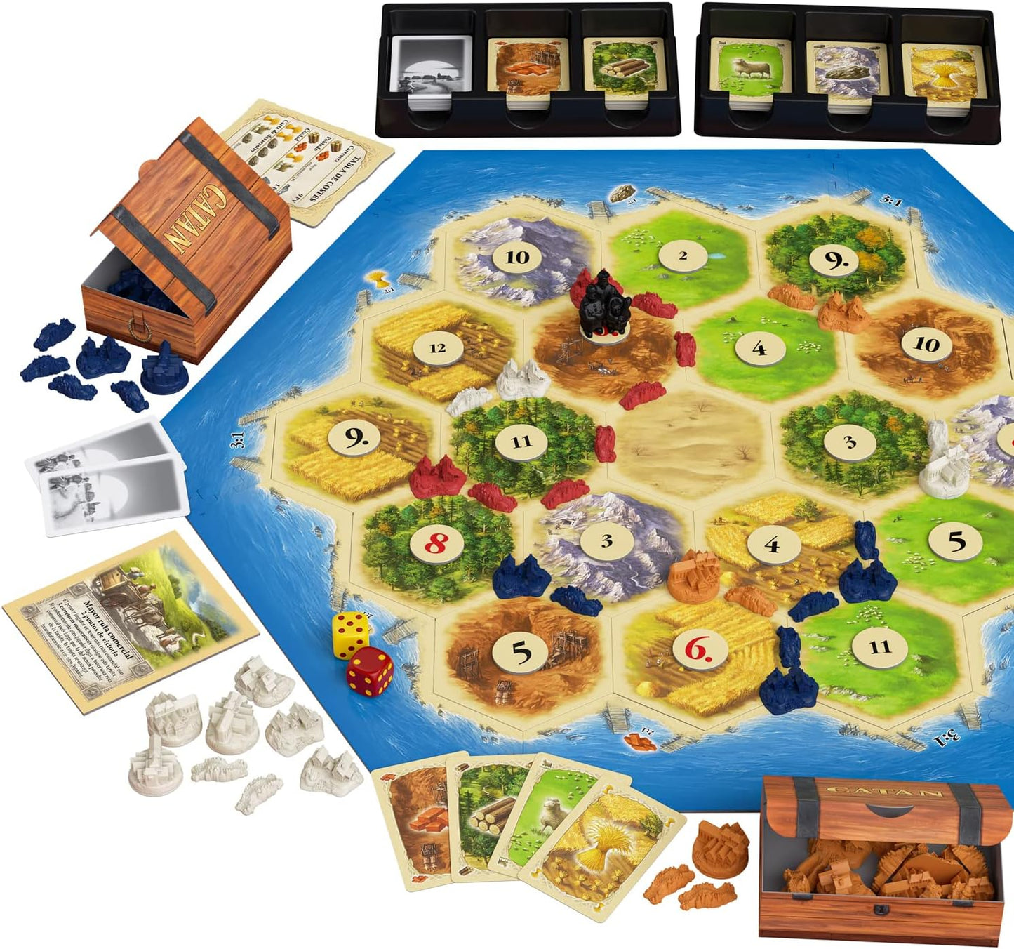 Catan Juego Base - En Español Juego De Mesa