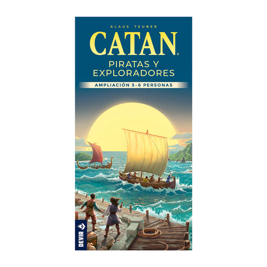 Catan Piratas Y Exploradores Ampliación Para 5-6 Jugadores -