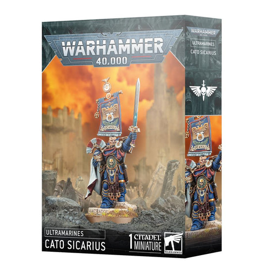 Games Workshop Warhammer40k Ultramarines Cato Sicarius