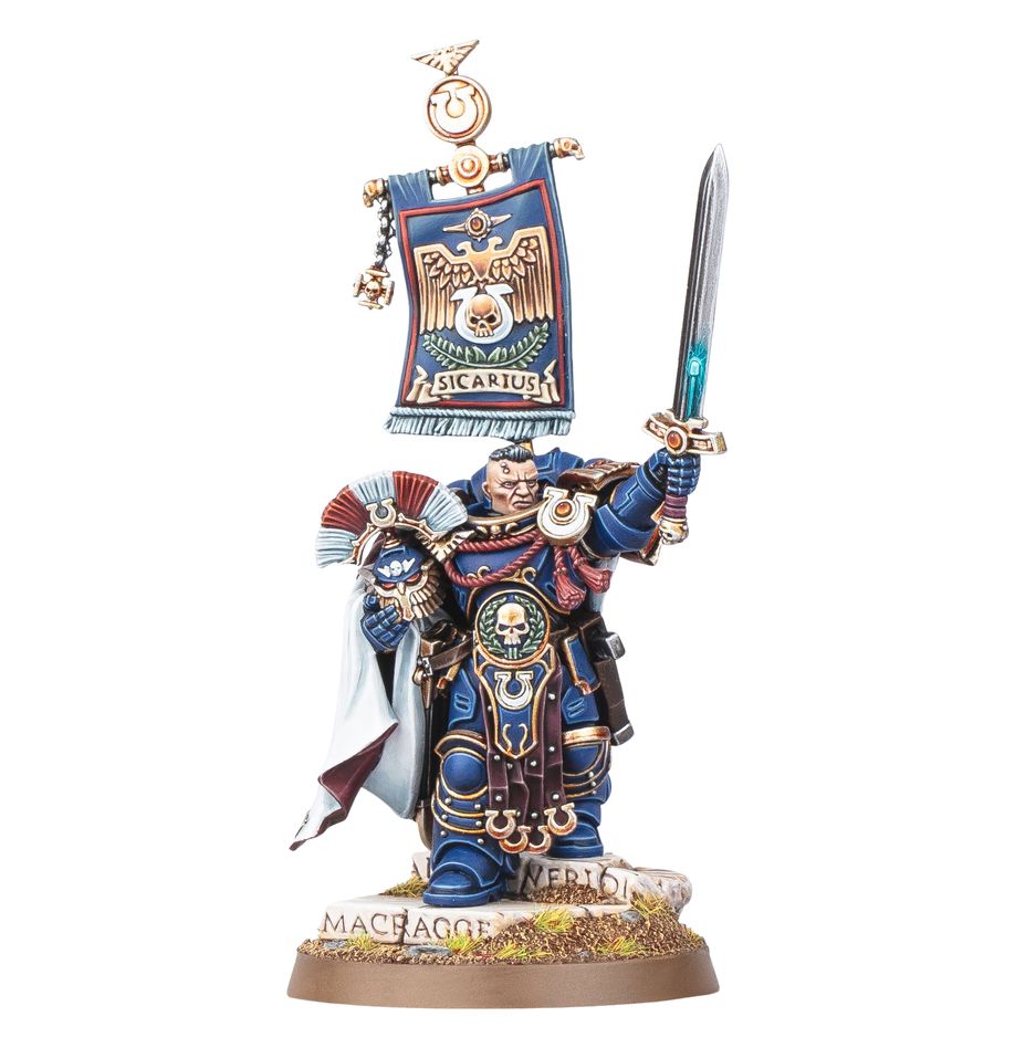 Games Workshop Warhammer40k Ultramarines Cato Sicarius