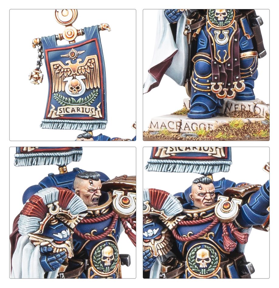 Games Workshop Warhammer40k Ultramarines Cato Sicarius