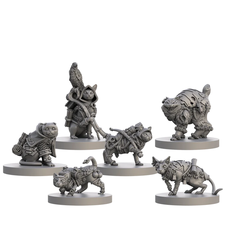 Steamforged Cats And Catacombs Vol 1 Miniaturas D&d
