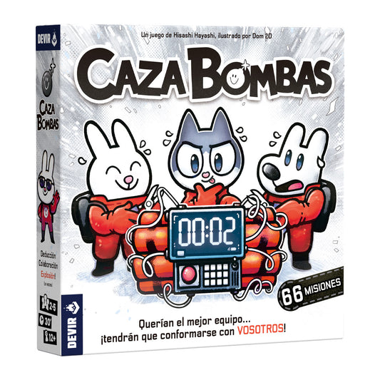Devir Caza Bombas Juego De Mesa - En Español