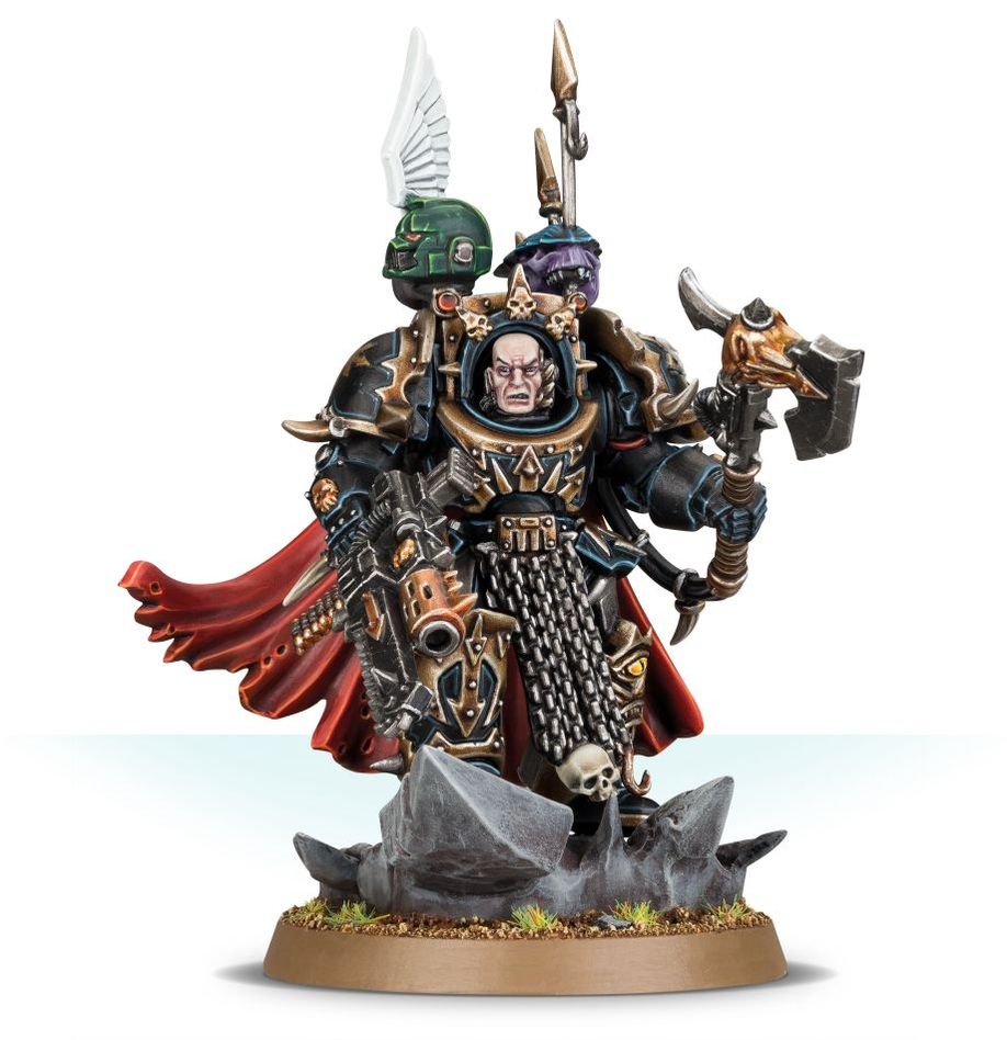 Gw Warhammer 40k Chaos Space Marines Chaos Lord In Terminator Armour