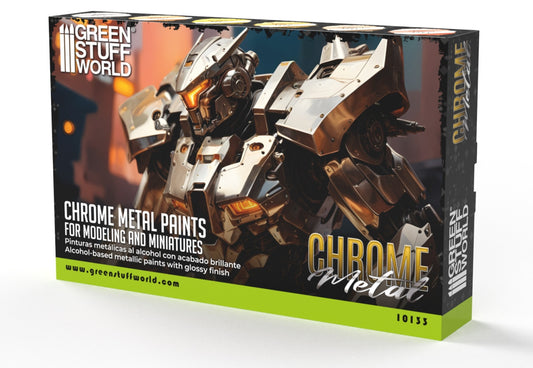 Green Stuff World Chrome Metal Set 10133 17ml