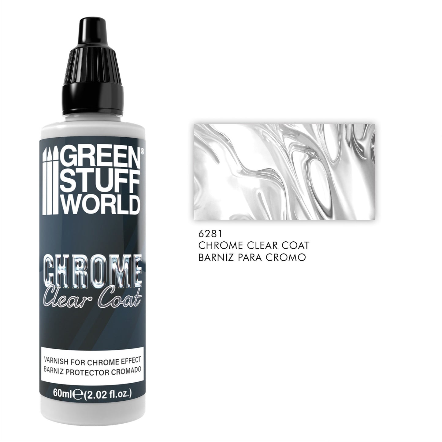 Green Stuff World Chrome Barniz para Cromados 60ml