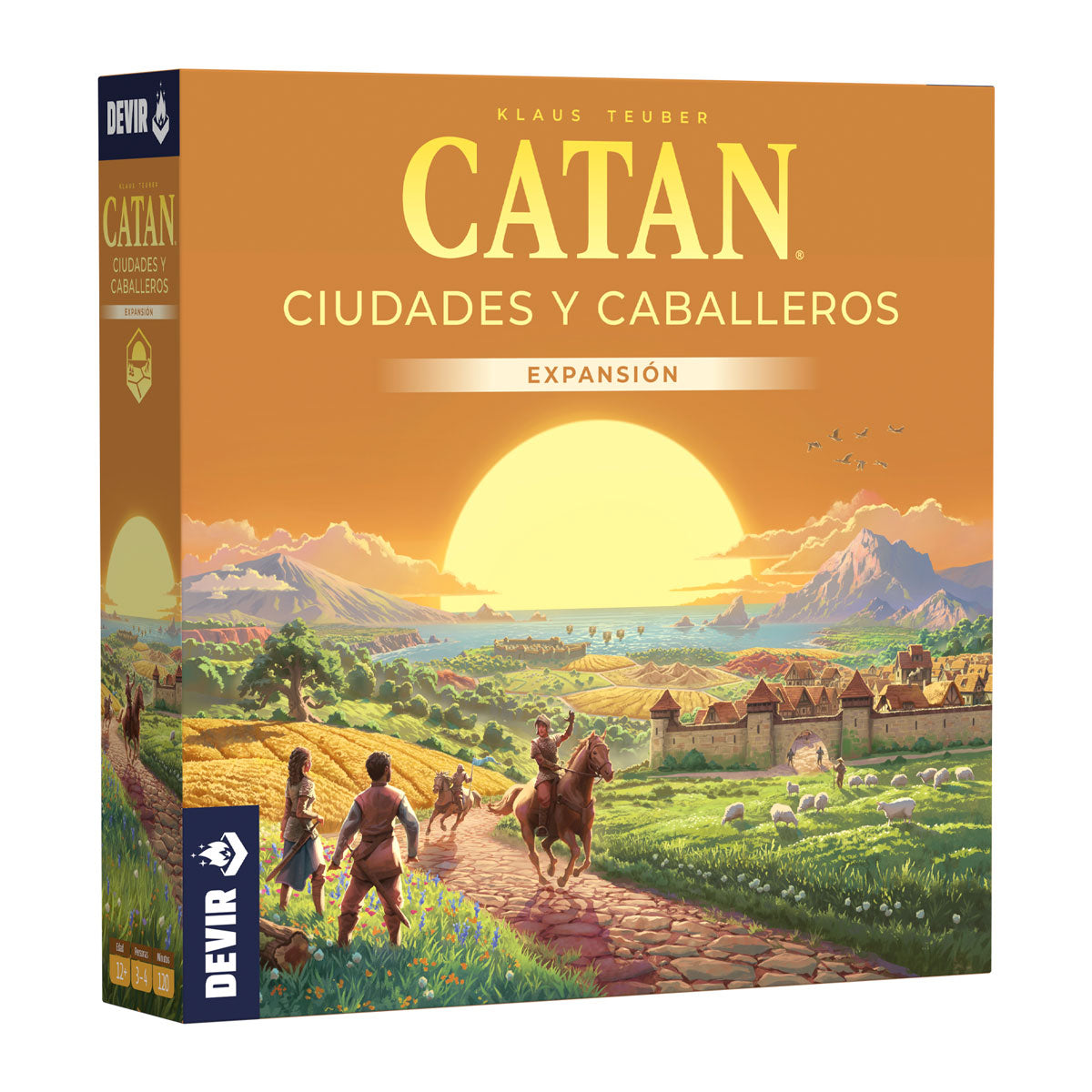 Catan Ciudades Y Caballeros Expansion - En Español Juego De