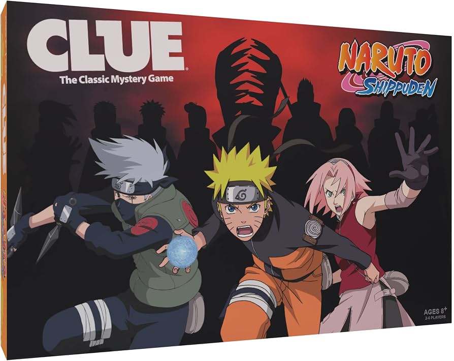 Usaopoly Clue Naruto Shippuden juego de mesa