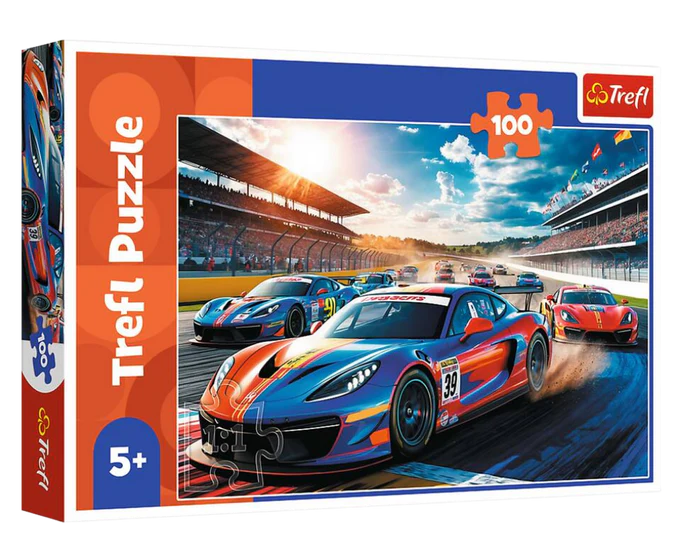 Trefl Rompecabezas Coches De Carrera 100 Pza