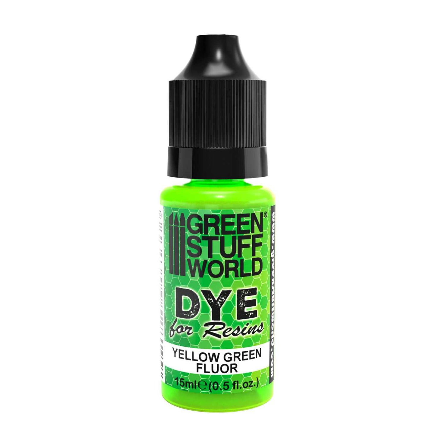 Green Stuff World Colorante para Resinas 15ml Amarillo Verde Fluorecente