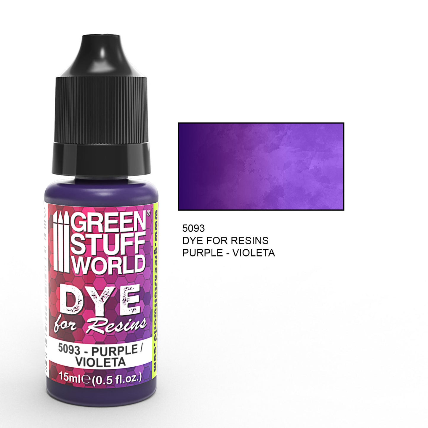 Green Stuff World Colorante para Resinas 15ml Violeta