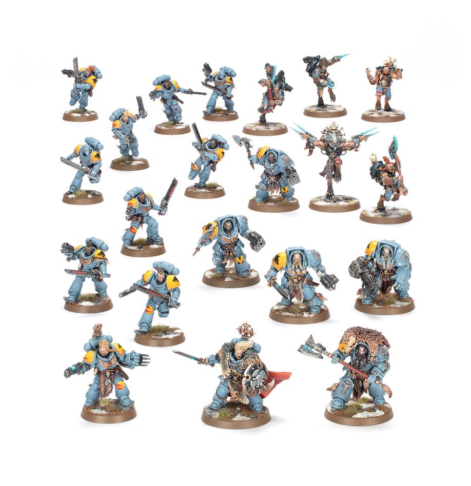 Games Workshop Warhammer 40K Combat Patrol Space Wolves