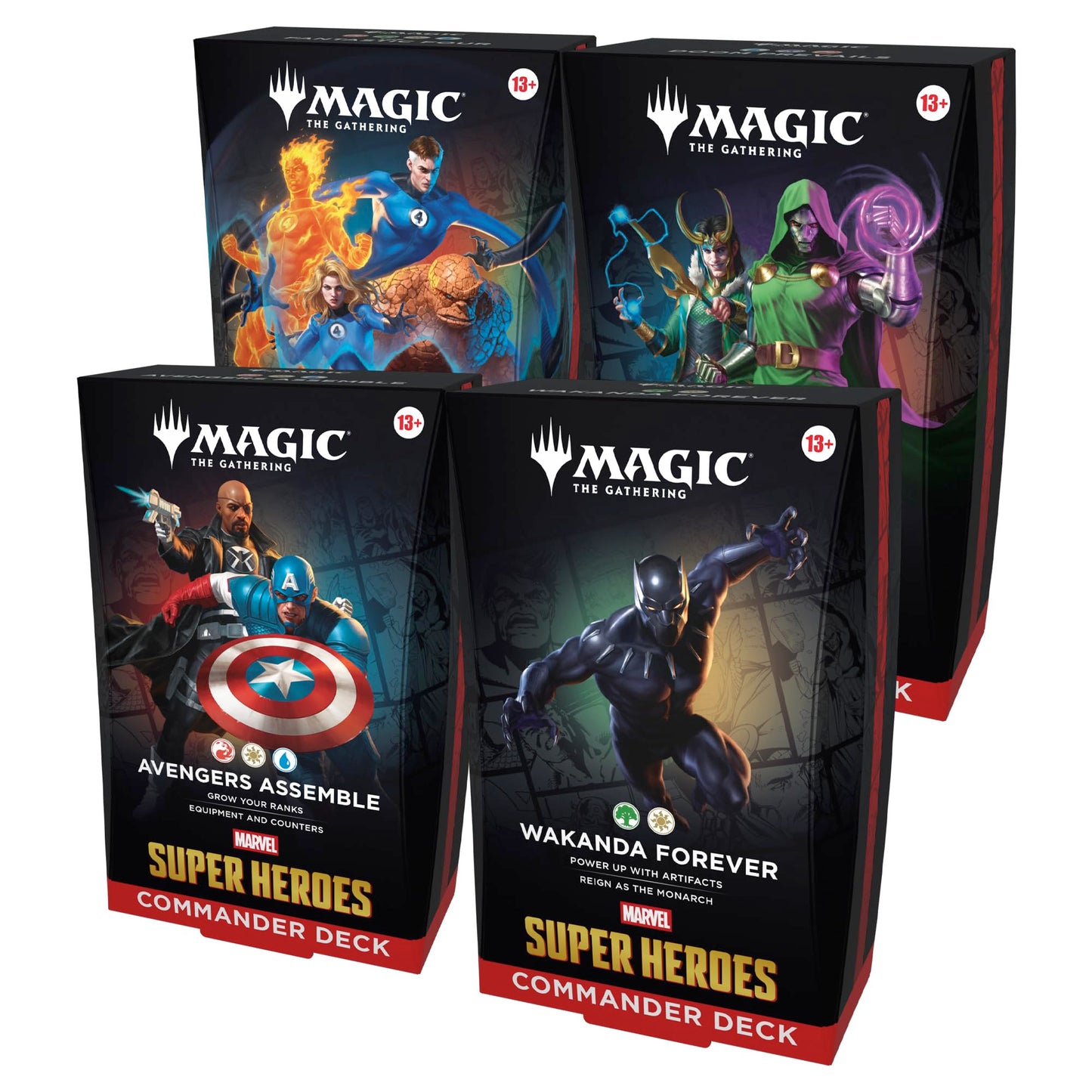Magic The Gathering Marvel Super Heroes Commander Inglés