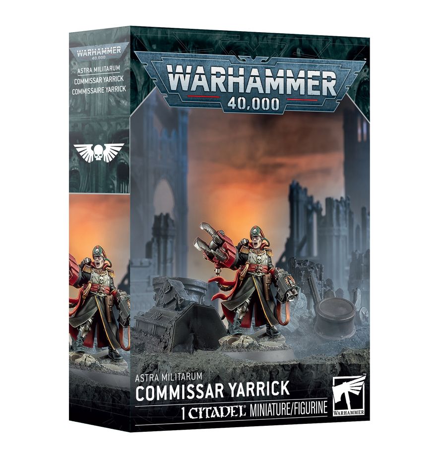 Games Workshop Warhammer40k Astra Militarum Commissar Yarrick