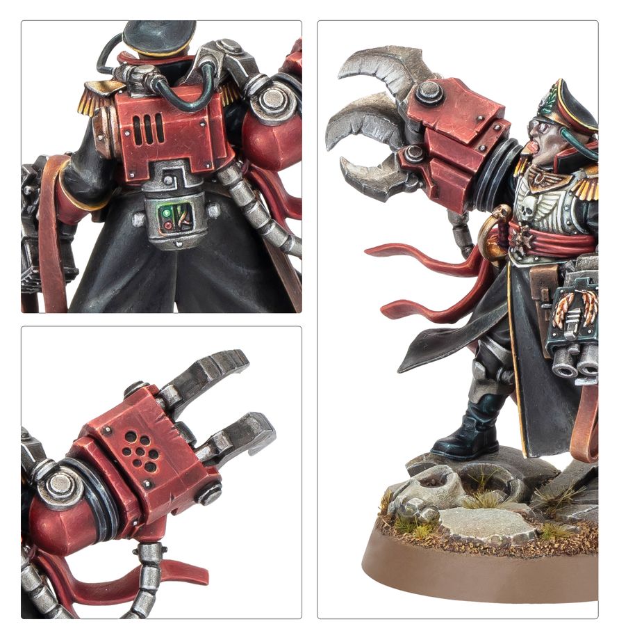 Games Workshop Warhammer40k Astra Militarum Commissar Yarrick