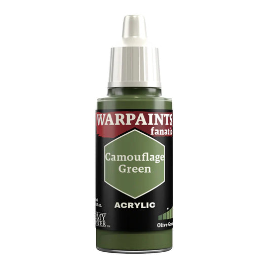 Army Painter Warpaints Fanatic Camouflage Green 18ml Pintura Acrilica