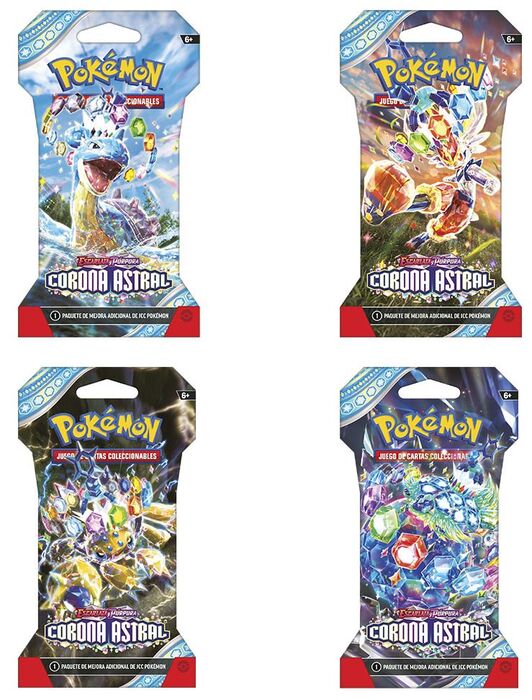 Pokemon Tcg Escarlata & purpura Corona Astral Sobre - Español