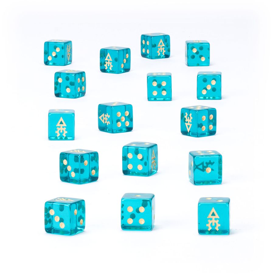 Games Workshop Warhammer40k Aeldari Corsairs Dice Dados