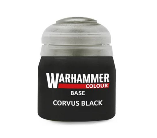 Citadel Pintura Acrílica Base Corvus Black 12ml