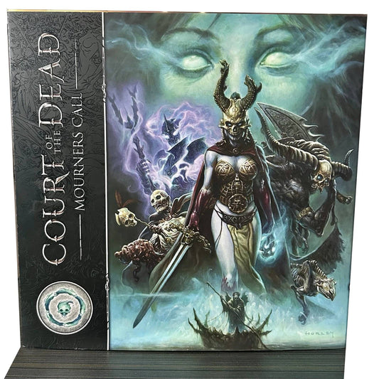 Sideshow Court of the Dead Mourners Call Kickstarter Juego de mesa