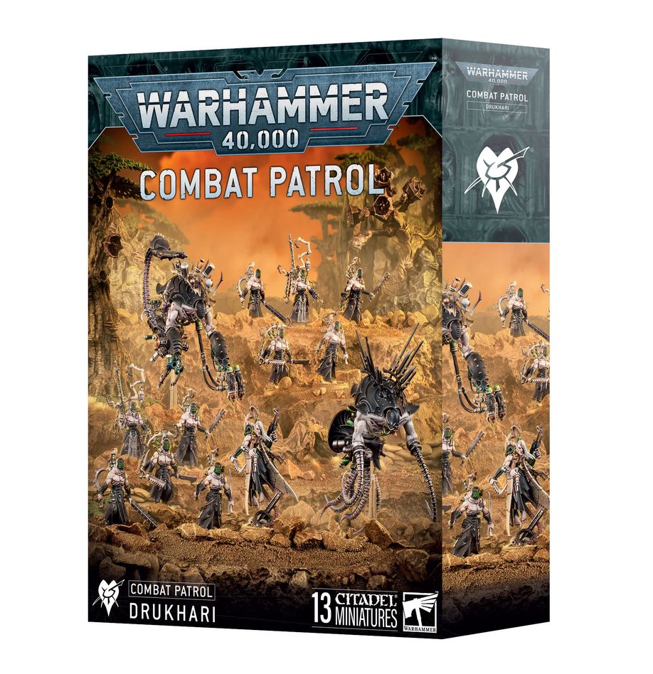 Games Workshop Warhammer 40k Combat Patrol Drukhari