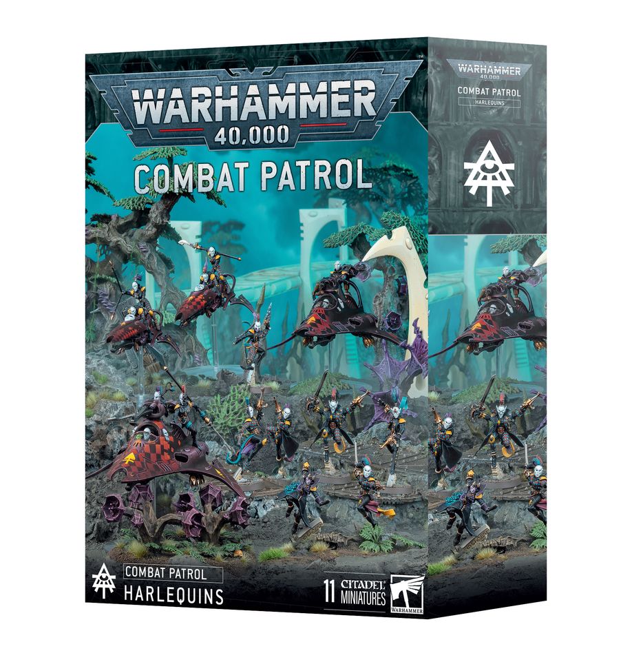 Games Workshop Warhammer 40k Combat Patrol Harlequins