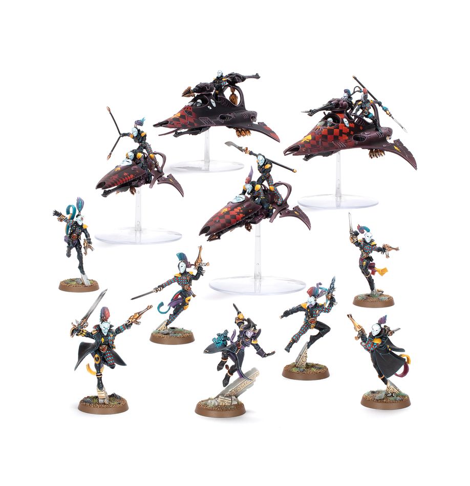 Games Workshop Warhammer 40k Combat Patrol Harlequins