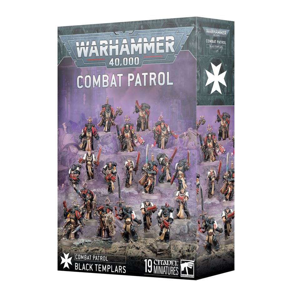 Games Workshop Warhammer 40k Combat Patrol Black Templars