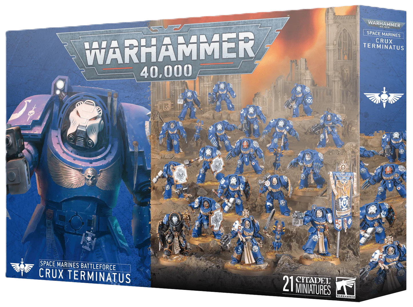 Games Workshop Warhammer40k Space Marines Battleforce Crux Terminatus