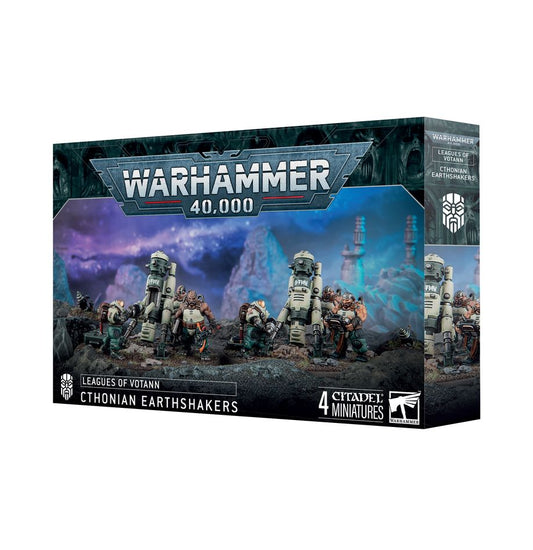 Games Workshop Warhammer 40k League Of Votann Cthonian Earthshakers