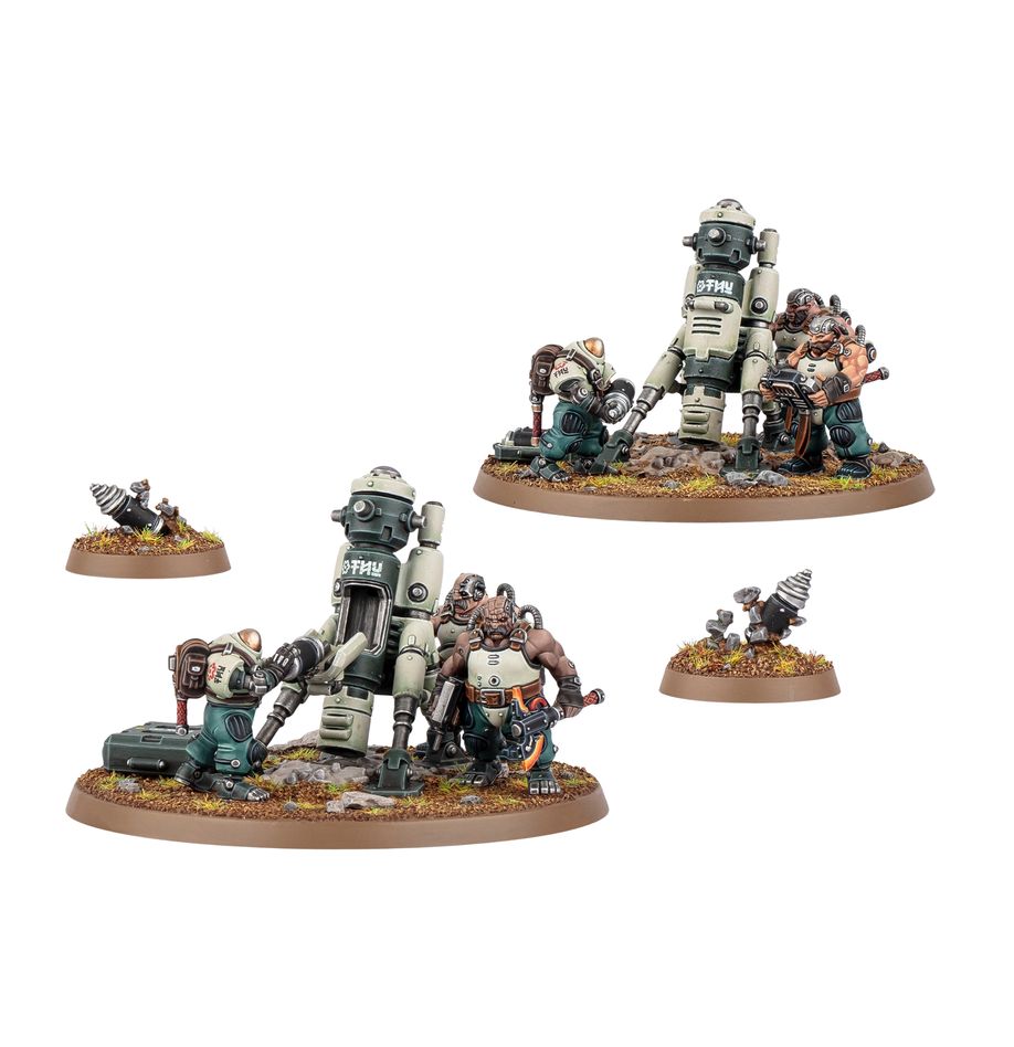 Games Workshop Warhammer 40k League Of Votann Cthonian Earthshakers