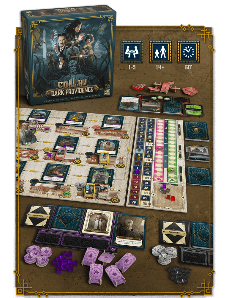 Cmon Cthulhu Dark Providence Juego De Mesa