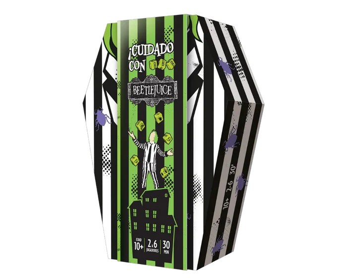 Asmodee Cuidado Con Beetlejuice Juego De Mesa - Español