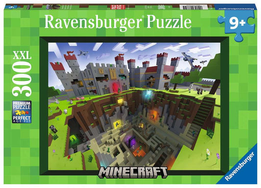 Ravensburger Rompecabezas Minecraft Cutaway 300 Pza Xxl