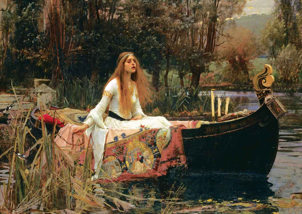 Art Puzzle Rompecabezas La Dama de Shalott 2000 Pzas